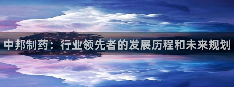 老哥俱乐部是干什么的：中邦制药：行业领先者的发展历程和未来规划