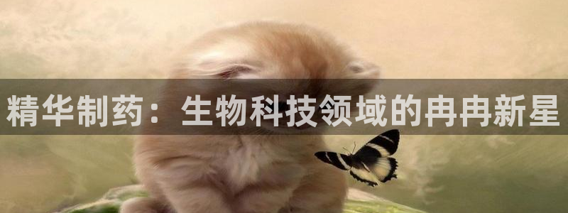 九游老哥俱乐部官网登录：精华制药：生物科技领域的冉冉新星