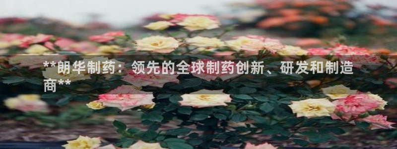 ag九游会老哥俱乐部：**朗华制药：领先的全球制药创新、研发和制造
商**